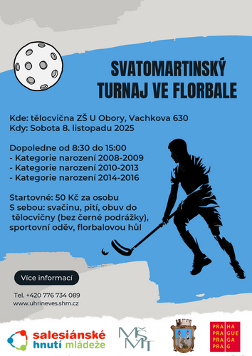 Svatomartinský turnaj ve florbale 2025 Svatomartinský turnaj ve florbale 2025